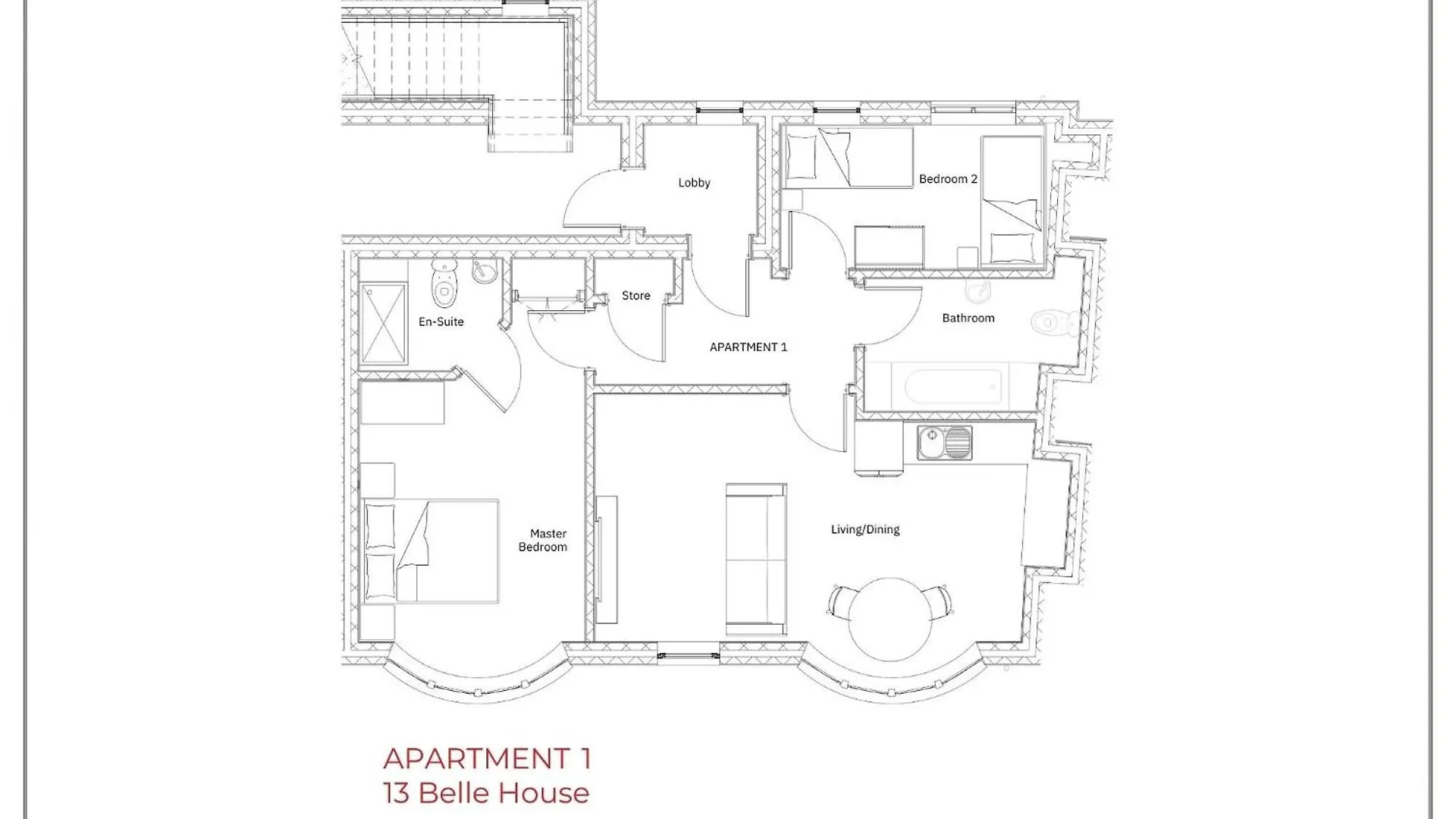13 Belle House - Apartment 1 Filey
